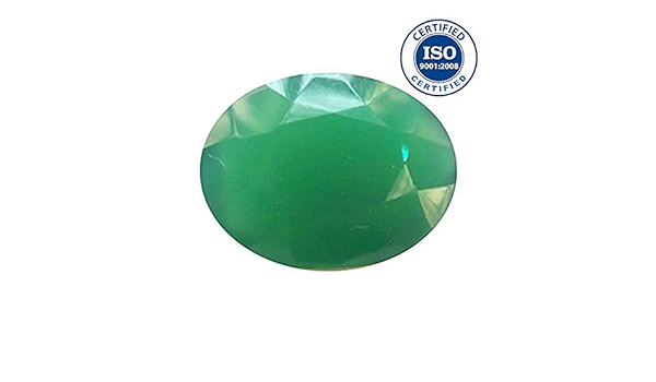 Buy Astro Gemstone 6 12 Carat Green Onyx Stone Natural Certified Green Onyx Gemstone At Amazon In