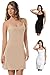 BALI Lingerie - Damen Unterkleid - Beige Schwarz Weiß (L, Beige)