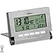 Produktbild CV Atlanta 1872/19 Wecker Funk Funkwecker digital silbern mit Snooze Digitalwecker