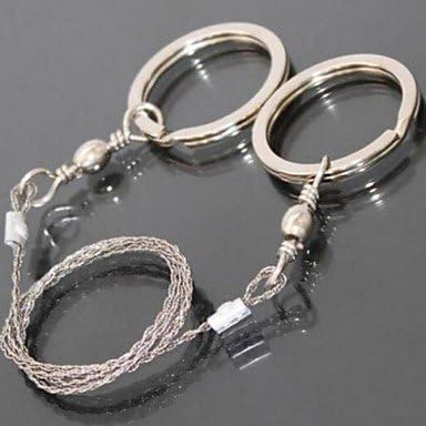 Steel Wire Saw Scroll Saw Hiking Hunting Camping Emergency Survival Tool Kit Free Shipping