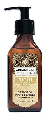 Arganicare Sérum protecteur à l'huile de ricin Bio. 100ml