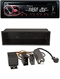 Set compuesto de montaje: Pioneer deh-1800ub - de CD/MP3 Radio de coche con cable adaptador USB/entrada auxiliar; estante; ISO fahrzeugspezifisch (electricidad/altavoz) con fantasma ISO (50 Ohm); relé protección contra sobrecarga