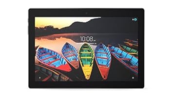 Lenovo TAB3 10 Plus 25,65cm (10,1 Zoll Full HD IPS) Multimedia Tablet (MediaTek MT8161 Quad-Core, 2GB RAM, 16GB eMMC, Kamera:5MP+8MP, Touchscreen, Dolby Atmos, Android 6.0) schwarz