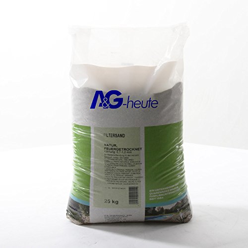 25kg Filtersand 0.7-1.2 mm Poolfilter Quarzsand für Sandfilteranlage - 2