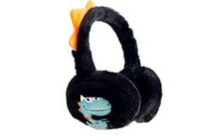 SJTJSPX Cache-oreilles Mignon Dinosaures,Cache-oreilles Filles Garçon,Peluche Douce&Chaud Protecteurs d'oreilles Enfants Couvre-Oreille Pliables Hiver Chauffe-oreilles Extérieur Fourreau d'oreilles