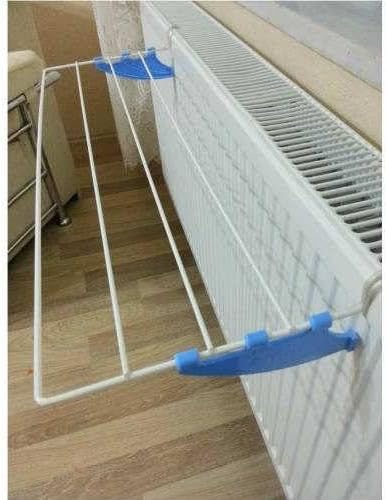 Her Kalorifere Takılan 60cm Çamaşır Askısı 5 Telli Portatif Kalorifer Tipi Hızlı Çamaşır Kurutmalığı