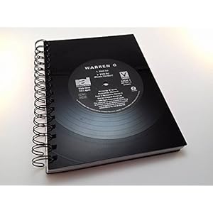 Warren G, This DJ, Vinyl Record A5 Notizbuch Geschenk