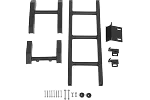 BRUCE & SHARK Nuova scala in alluminio per porta di coda posteriore per auto adatta per Suzuki Jimny 2019-2021