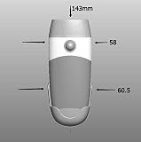 LED Nachtlampe mit Bewegungssensor, nutzbar auch als Taschenlampe, Induktionsladung - 7
