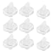Produktbild sourcingmap® 9Stk Backofen Gas Herd Hitze Kontrolle Drehen Bereich Schalter Knopf Griff
