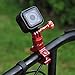 Produktbild Tofree Fahrradständer Fahrradhalterung 360 drehbar Fahrrad Lenker Adapter Halterung für GoPro Hero 6/5 Sportkamera, rot