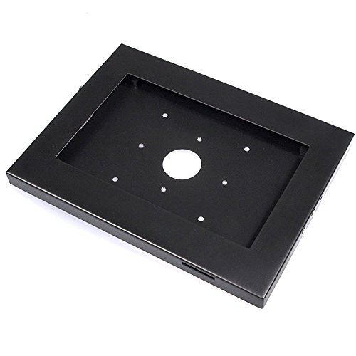Maclean MC-610 Tablet-Schutzgehäuse Schloss Wandhalterug Halterung Diebstahlschutz Samsung TAB 1 2 3 mit Verschlussschnalle für 10 Zoll Tablet schwarz - 6