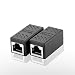 Produktbild HUACAM HCM60 RJ45 8P8C Netzwerkkabel-Stecker Cat6 Modularer Koppler Anti-Interferenz-Netzwerkkabel-Extender 2 Pack
