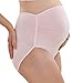 Happy Cherry Women Carefree Over the Bump Maternity Brief Size M - Pink