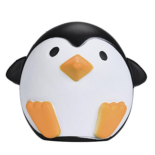 Preisvergleich Produktbild VENMO Nette Pinguine Squishy Langsame Rising Creme Duft Dekompression Spielzeug (black)