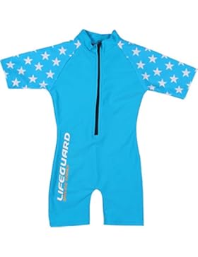 Smiling Shark Mädchen UV Schutz Badeanzug Sunsuit