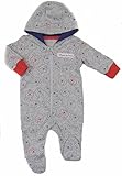 Baby Winnie the Pooh Hooded Romper Grey Multi Face Print 0-3M up to 9-12M