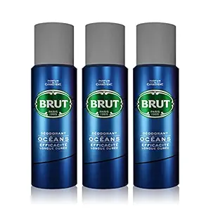 BRUT Ocean Men Deodrant, 200ml (Pack of 3)?