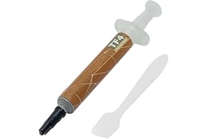 1 ONE ENJOY TF4 Thermal Compound Paste 9.5 W/mK, Carbon Based High Performance, Heatsink Paste, CPU for All Coolers 4 Grams with Tool