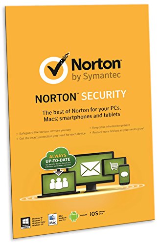 Norton Security 2.0 in 1 User 5 Devices [2015] [Product Key Card]