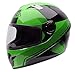 Produktbild NZI Vital Grafik Volles Gesicht Motorradhelm, Glanz X Vit Fluo Grün, Größe L