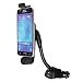 Produktbild Mobilefox 3in1 Schwanenhals Auto Handy Halterung KFZ Halter mit Ladefunktion, extra USB für Samsung Galaxy J5