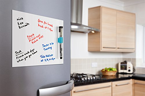 ABWISCHBARE MAGNETTAFEL (Mittelgroß) Für Küche und Kühlschrank - 2