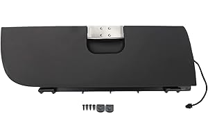 Lechnical Glove Box Lid Replacemnet for Peugeot 107 Toyota AYGO Citroen C1 2005-2015 for Right/Left Hand Drive Vehicles (Black, Right Hand Drive Vehicles)