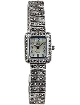 Eton Damen Markasit Uhr, Mop Zifferblatt, Antik Finish–3181l