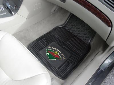 Minnesota Wild 2-pc Heavy Duty Vinyl Car Mat Set by SLS