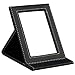 Folding Compact Mirror with Faux Leather Frame - By TRIXES