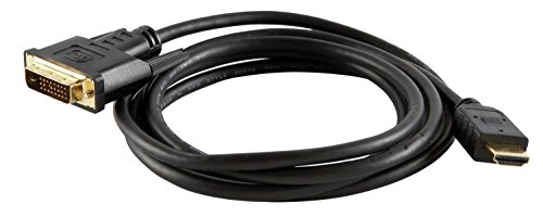 High Speed DVI zu HDMI Adapter Kabel vergoldete Kontakte unterstützt alle Hochauflösenden LCD und LED Bildschirme Verbindungskabel 1 Meter MMOBIEL - 5