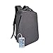 Produktbild USB Charging Moderner Laptop Rucksack Travel Backpacks Bag für Herren und Damen (Gray, 17 inch)