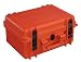 Produktbild MAX300-O (orange) (ohne Schaumstoffeinlage), Wasser- und Staubdichter Outdoor Hartschalen- Schutzkoffer IP67 (Außen: 33,6cm x 30,0cm x 14,8cm) (V:8,9l)