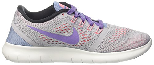 Nike Women’s Free Rn Competition Running Shoes, Grey (Wolf Grey/Work Blue/Lava Glow/Purple Earth), 3.5 UK