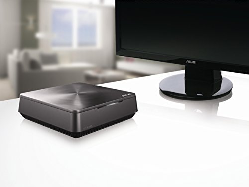 Asus VivoMini VM62-G280M Mini Desktop-PC (Intel Core i3-4005U, 4GB RAM, 128GB SSD, Free DOS) Iron Grey - 4