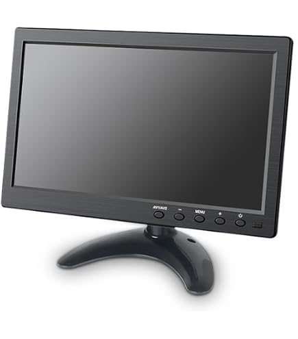 MANIA ELECTRO 7 Inch Small LCD Monitor with AV VGA HD-MI Input for