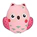 Produktbild youfan 13 cm Niedliche Eule Brötchen creme Squishy Slow Rising Squeeze Spielzeug Telefon Träger ballchains