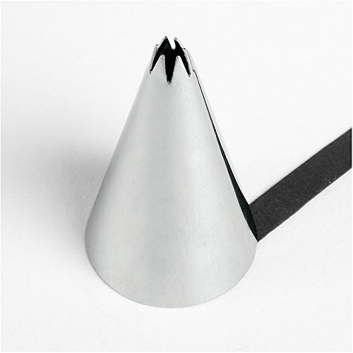Wilton 2104-2531 Deluxe Tip Spritztüllen, Edelstahl, silber, 22 Einheiten - 6