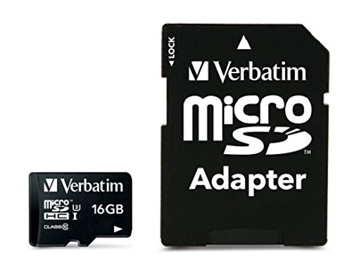 Verbatim microSDHC Pro U3 Speicherkarte 16 GB Class 10 inklusive SD Adapter - 3