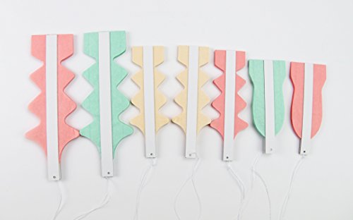 Furuix Babyparty Deko Deko-Set Seidenpapier-Blumen, Cremefarben, Mintgrün, Pfirsich für Babypartys, Geburtstage, Hochzeiten und Partys, Papier, Mint Cream Peach Babyparty Mädchen - 8