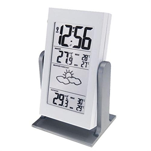 Technoline Wetterstation, weiß / silber, 8,6 x 7 x 14 cm, WS 9135