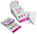 Produktbild 16-teiliges Einladungs-Set * EULEN * für Party und Geburtstag // AMSCAN // Kinder Kindergeburtstag Mottoparty Fete Invites Einladungen Einladungskarten Eule Owl