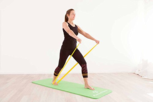 Fitnessband »Lavana« / In 4 Zugstärken (von 0,35mm bis 0,75mm). Fitness-Band, Sportband, Gymnastikband, Reha-Band für Damen, Herren und trainierte Sportler. - 5