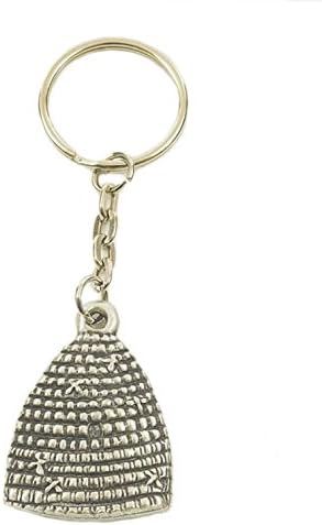 Beehive English Pewter Keyring