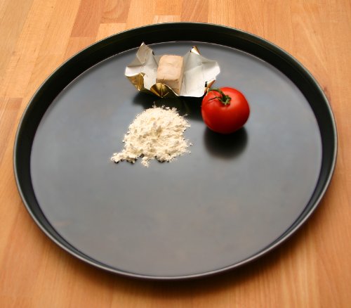 GRÄWE Pizzablech rund 40 cm, stabile PROFI-Qualität - 2