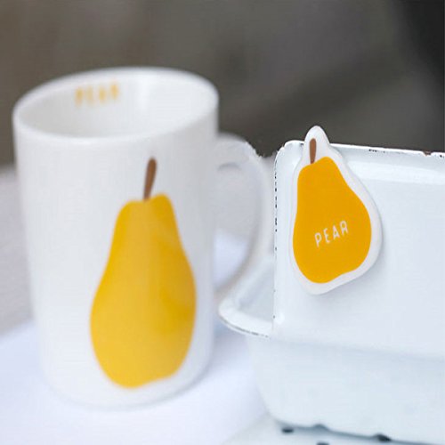 Preisvergleich Produktbild Bluelover Keramik Kreativ Obst Magnete Für Den Kühlschrank-Birne