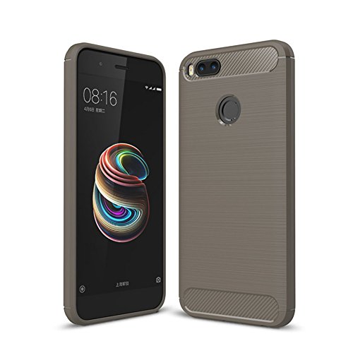 XMT Xiaomi Mi 5X Xiaomi Mi A1 5 5  Funda Calidad Premium Cubierta Delgado Caso de TPU Silicona Funda Protective Case Cover para Xiaomi Mi 5X Xiaomi Mi A1 Smartphone  Gris 