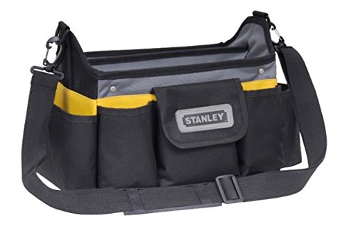 Stanley offene Werkzeugtasche, 31x20x26cm, 8 äußere, 10 innere Taschen, Innenorganizer, 20kg Ladekapazität, STST1-70718 - 3