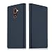 Produktbild Nokia 7 plus Case, GOGME PU Leather Wallet cover, the simple compact flip leather phone shell. Blue